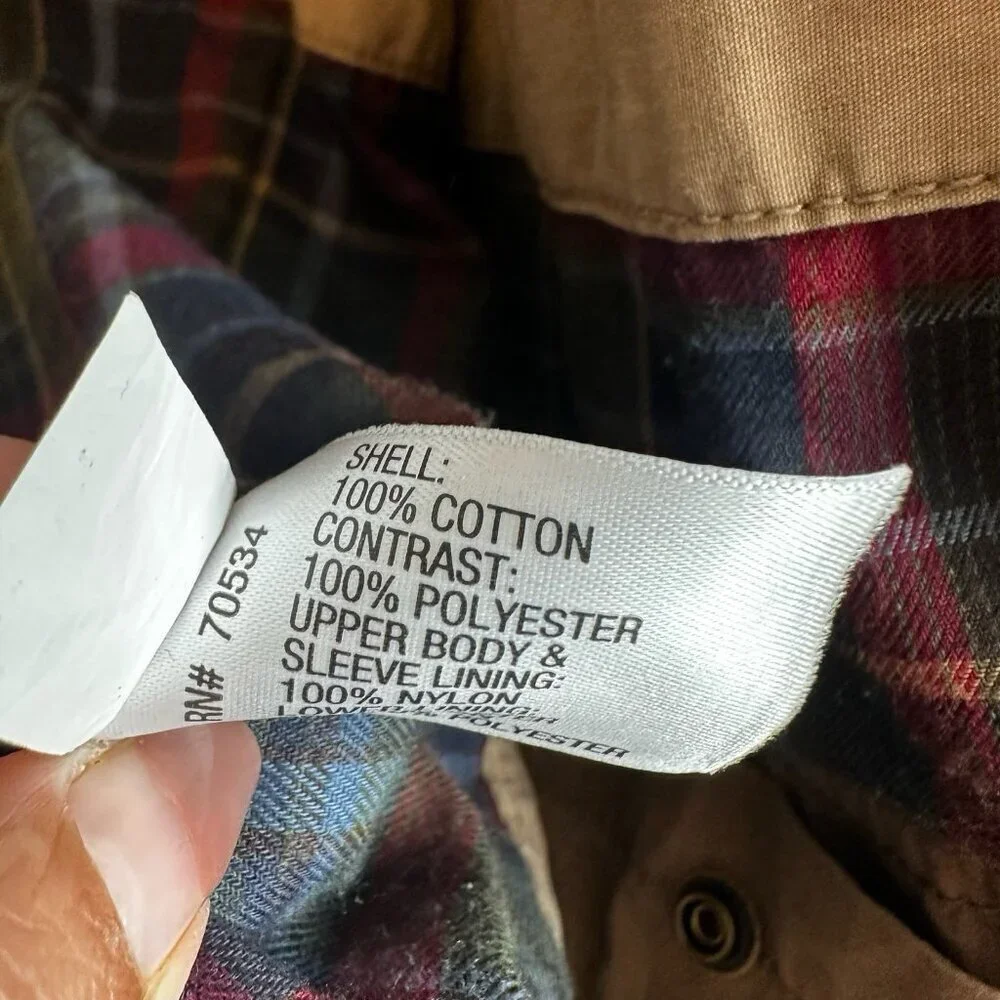 ORVIS Newsland Field Coat Hunting‎ Jacket 18NX Brown Beige Large L